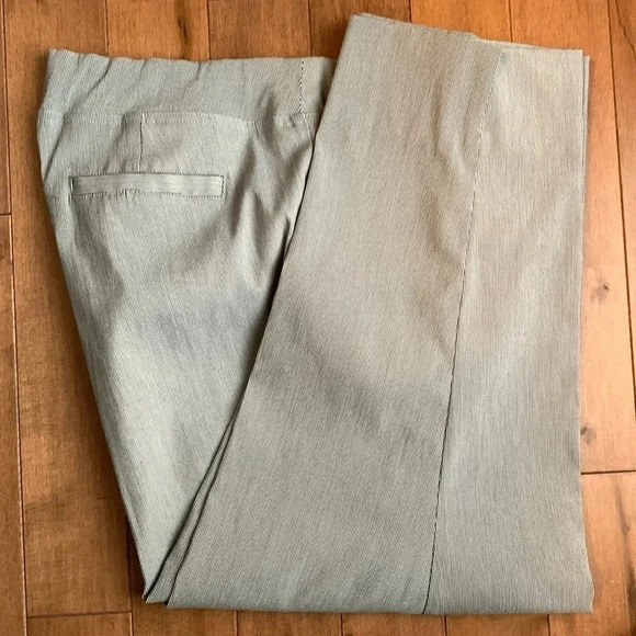 Dalia navy/white ankle pants 18W - Picture 3 of 9